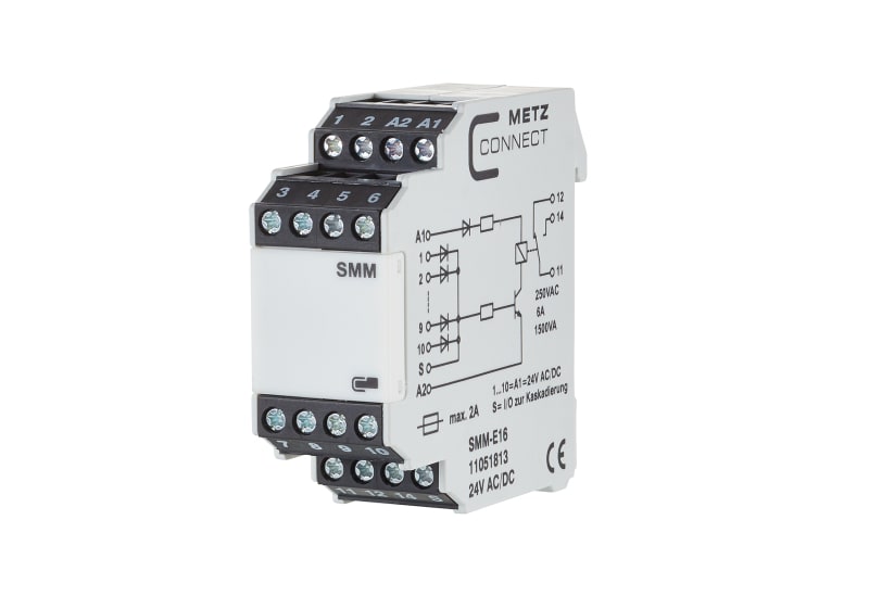 METZ CONNECT - SMM-E16, 24 C AC/DC Störmeldemodul