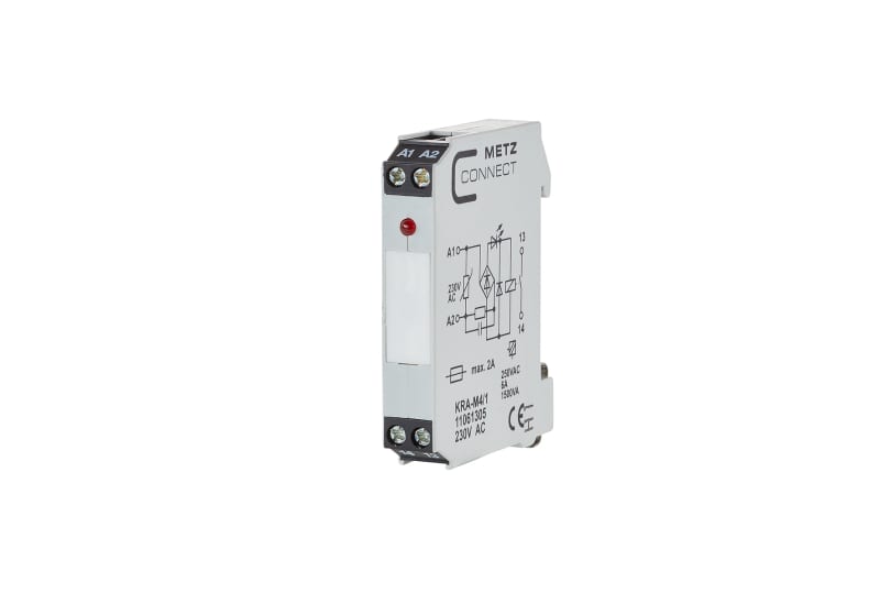 METZ CONNECT - KRA-M4/1, 1 Schließer, 230 V AC