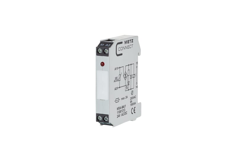 METZ CONNECT - KRA-M4/1, 1 Schließer, 24 V AC/DC