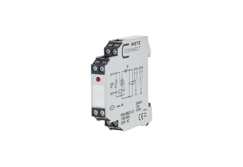 METZ CONNECT - KRA-M8/21-21, 2 Wechsler, 230 V AC