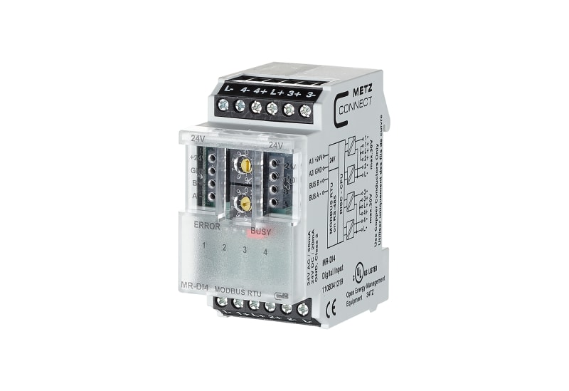 METZ CONNECT - MR-DI4 Modbus RTU