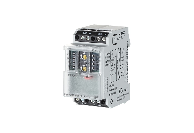 METZ CONNECT - MR-AO4 Modbus RTU