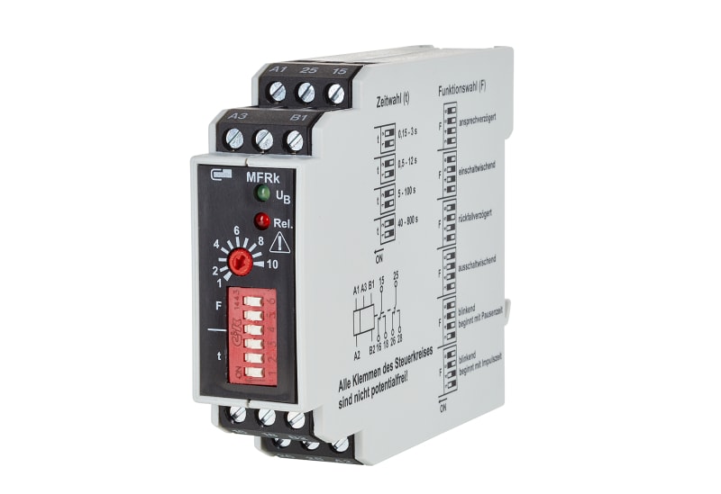 METZ CONNECT - MFRk-E12, 230 V AC / 24 V AC/DC, 0,15-800 s
