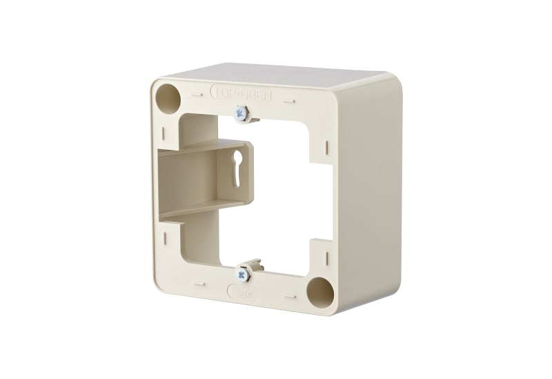 METZ CONNECT - Aufputzrahmen 43x85x85 mm PW RAL1310