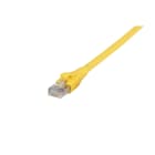 METZ CONNECT - Patchkabel RJ45 Cat.6A AWG26 S/FTP LSHF 0,5 m gelb