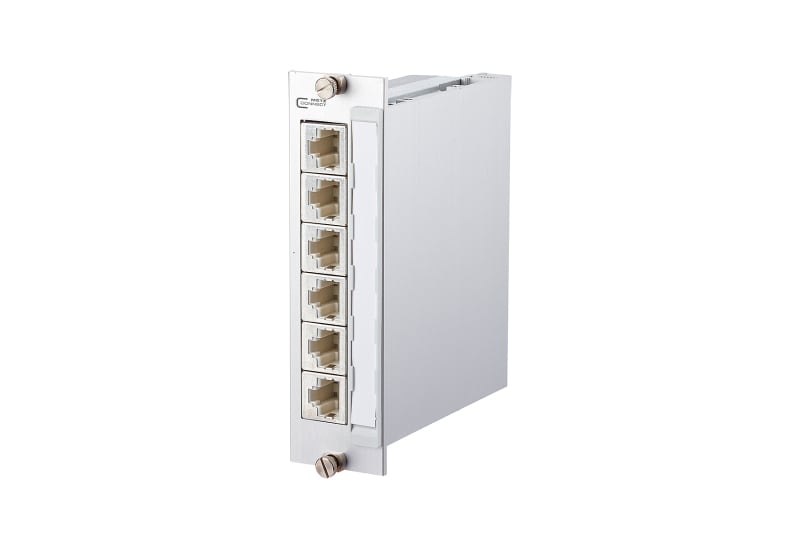 METZ CONNECT - E-DAT C6 6 Port Patchfeld 3HE 7TE LSA modular