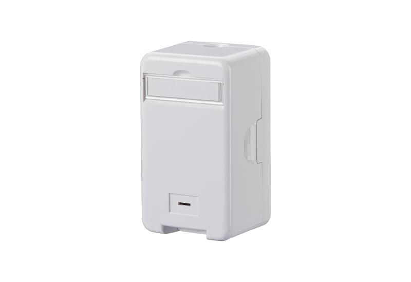 METZ CONNECT - Keystone Anschlussdose AP 1 Port unbestückt