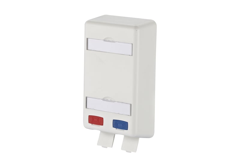 METZ CONNECT - Modul Anschlussdose APFL2 Port unbest reinweiß RAL9010