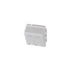 METZ CONNECT - Keystone Anschlussdose 45x45 mm 2 Port leer RAL9016