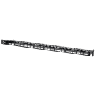 METZ CONNECT - 19'' Modulträger K. 0,5HE24 Port schwarz unbestückt