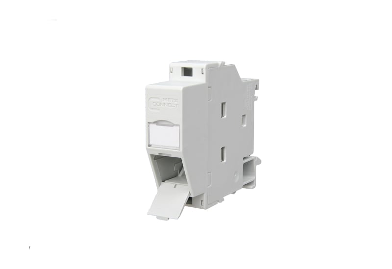 METZ CONNECT - Keystone REGplus IP20 leerlichtgrau RAL 7035