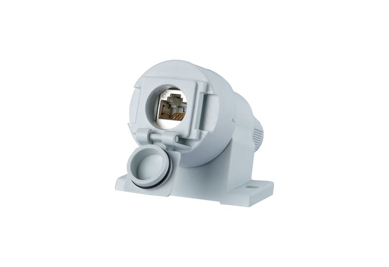 METZ CONNECT - E-DAT Industry IP67 V6 AP 1PCat.6A C6Amodul RAL7035