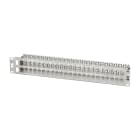METZ CONNECT - 19''Modulträger Keystone 1,5HE 48 Port Edelstahl unbestückt