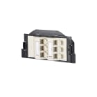 METZ CONNECT - C6Amodul 6 Port 180°M GB2 perlweiß RAL1013