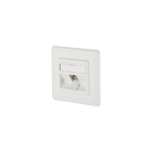 METZ CONNECT - C6Amodul 1 Port 270°M UPreinweiß RAL9010