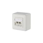 METZ CONNECT - C6Amodul 2 Port 270°M APreinweiß RAL9010