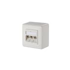 METZ CONNECT - C6Amodul 3 Port 270°M APreinweiß RAL9010