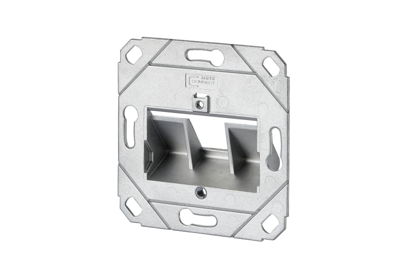 METZ CONNECT - Keystone Anschlussdose UP01 Port reinweiß RAL9010 unbest