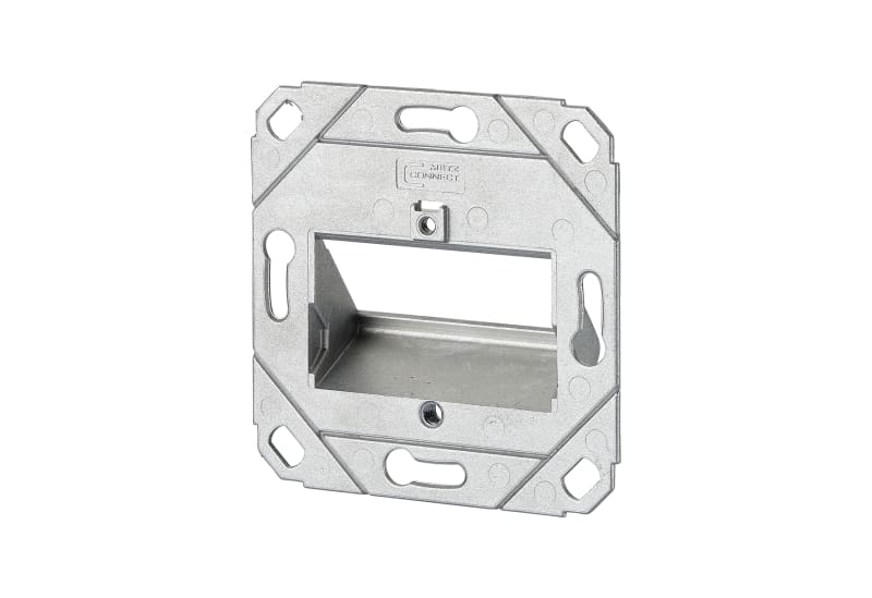 METZ CONNECT - Keystone Anschlussdose UP03 Port reinweiß RAL9010 unbest