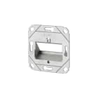 METZ CONNECT - Keystone Anschlussdose UP03 Port reinweiß RAL9010 unbest