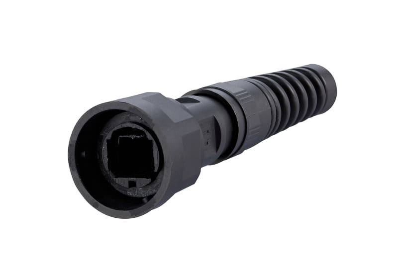 METZ CONNECT - Industry IP67 V1 plug housing bend protected