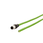 METZ CONNECT - Anschlussleitung M12 Stecker 4-polig D-kodiert 10,0 m