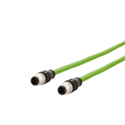 METZ CONNECT - Verbindungsleitung M12 S-M12 S 4-polig D-kodiert 1,0 m