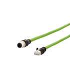 METZ CONNECT - Verbindungsleitung M12 S-RJ45S4-polig D-kodiert RJ45 2,0 m