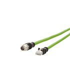 METZ CONNECT - Verbindungsleit. M12 S-RJ45 S 8-pol X-kodiert ger-ger 10,0 m