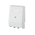 METZ CONNECT - OpDAT 4 UP 2xLC-D MM bestückt reinweiss, 2Kupp/beige/Ph-Br