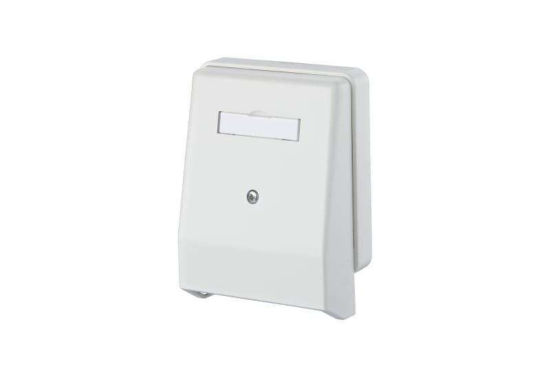METZ CONNECT - OpDAT 4 AP für 2xSC-D/LC-Q/STDleer, reinweiss