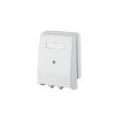 METZ CONNECT - OpDAT 4 AP 2xLC-D MM bestückt reinweiss, 2Kupp/beige/Ph-Br