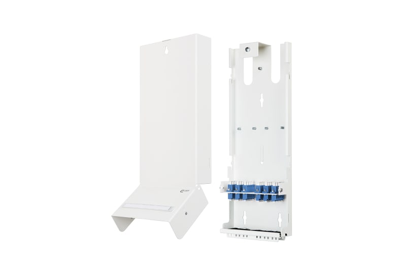 METZ CONNECT - CP VIK 6xLC-Q OS2 33x13x4,5cm, 6 Kup/blau/Ker