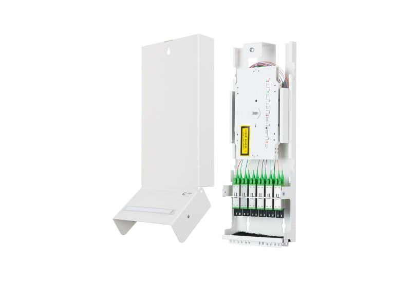 METZ CONNECT - CP splice 6xE2-DAPC OS2 12Pigt33x13x4,5cm, 6Kup/grün/Ker CSH