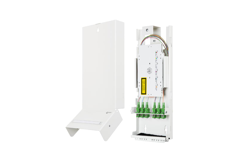 METZ CONNECT - CP splice 6xLC-DAPC OS2 12Pigt33x13x4,5cm, 6 Kup/grün/Ker