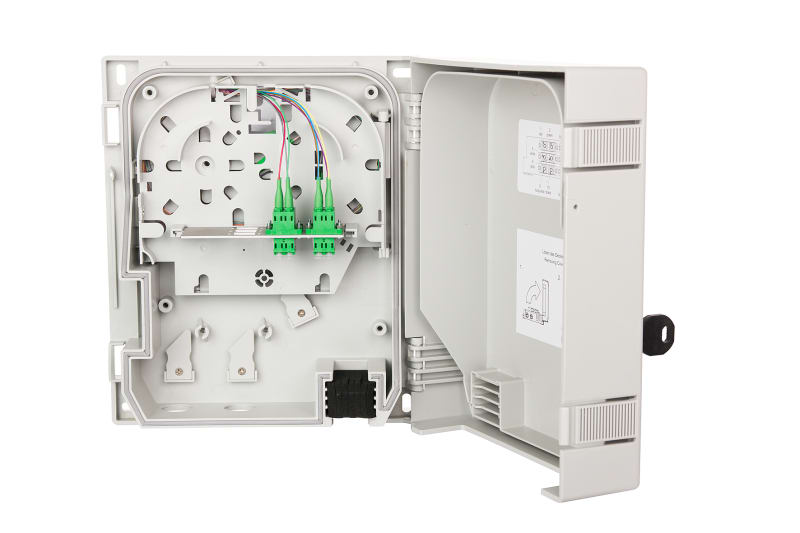 METZ CONNECT - OpDAT HPS 4xLC-DAPC OS2 spliceGrS 8Pgt 4Kup/grün, m. Schloss