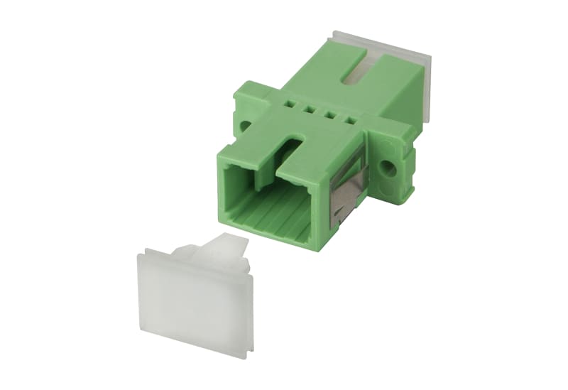 METZ CONNECT - OpDAT SC APC Kupplung SM grün/Keramik