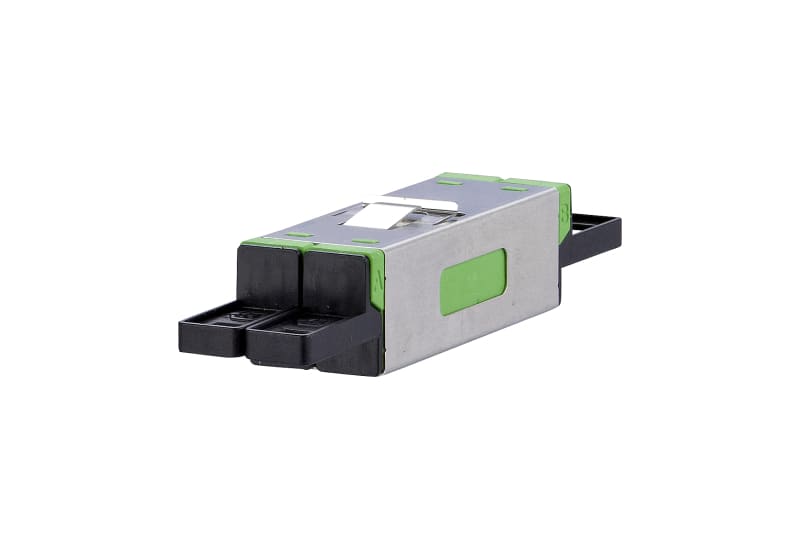 METZ CONNECT - OpDAT E2000 DC APC Kupplung SM grün/Keramik