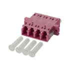 METZ CONNECT - OpDAT LC-Q Kupplung MM violett/Keramik