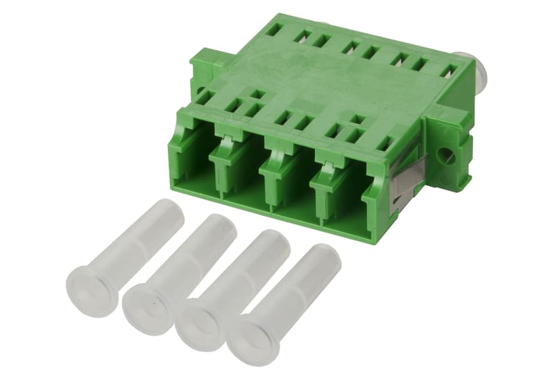 METZ CONNECT - OpDAT LC-Q APC Kupplung SM grün/Keramik