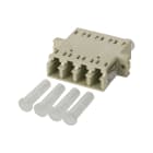 METZ CONNECT - OpDAT LC-Q Kupplung MMKeramik, beige