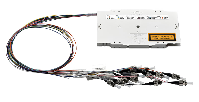 METZ CONNECT - OpDAT VS 12xST-PC OM3 12 Farben
