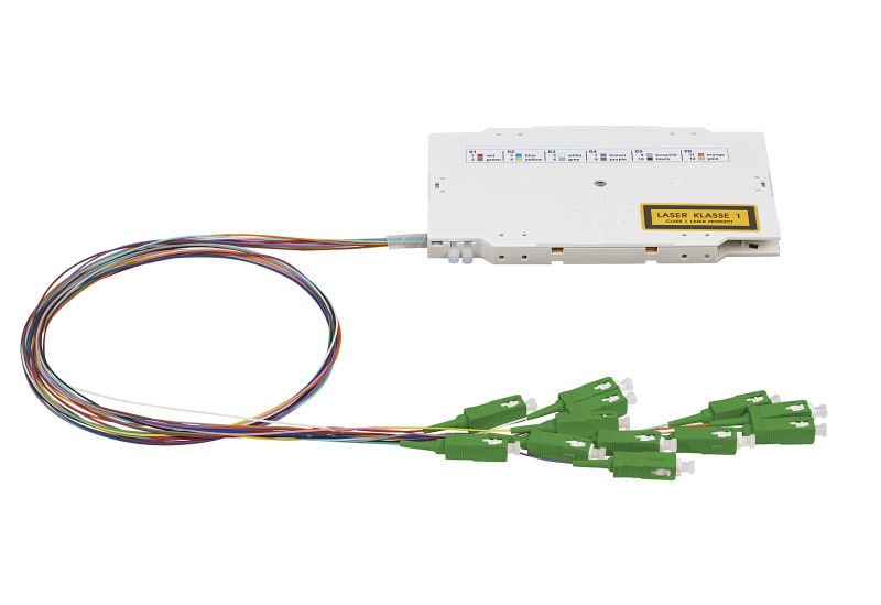 METZ CONNECT - OpDAT VS 12xSC-APC OS2 12 Farben