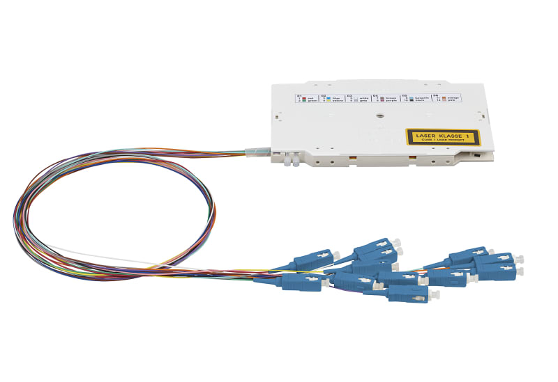 METZ CONNECT - OpDAT VS 12xSC-UPC OS2 12 Farben