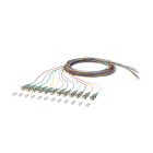 METZ CONNECT - OpDAT Pigtail ST-PC OM3 0,9 mm 12 Farben 2,0 m