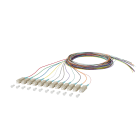 METZ CONNECT - OpDAT Pigtail SC-PC OM3 0,9 mm 12 Farben 2,0 m