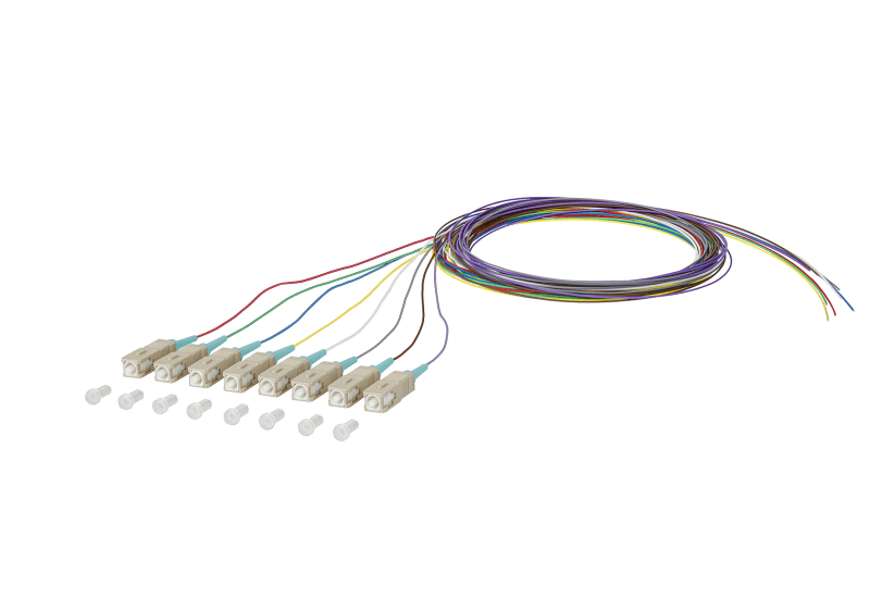 METZ CONNECT - OpDAT Pigtail SC-PC 0,9mm STB OM3 2m 8Frb/890842M1CO20-8