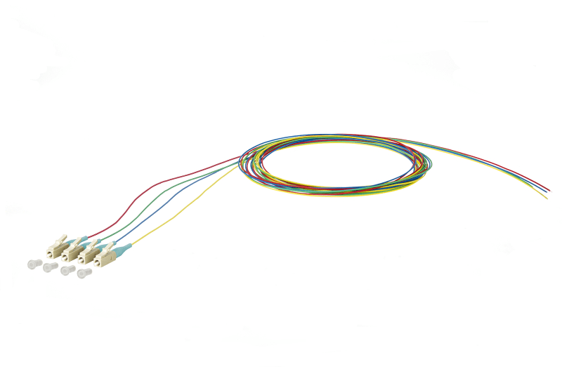 METZ CONNECT - OpDAT Pigtail LC-PC 0,9mm STB OM3 2m 4Frb/890842M1JO20-4