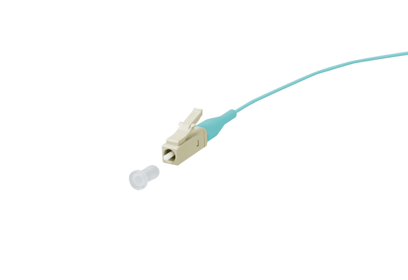 METZ CONNECT - OpDAT Pigtail LC-PC OM3 aqua 2,0 m