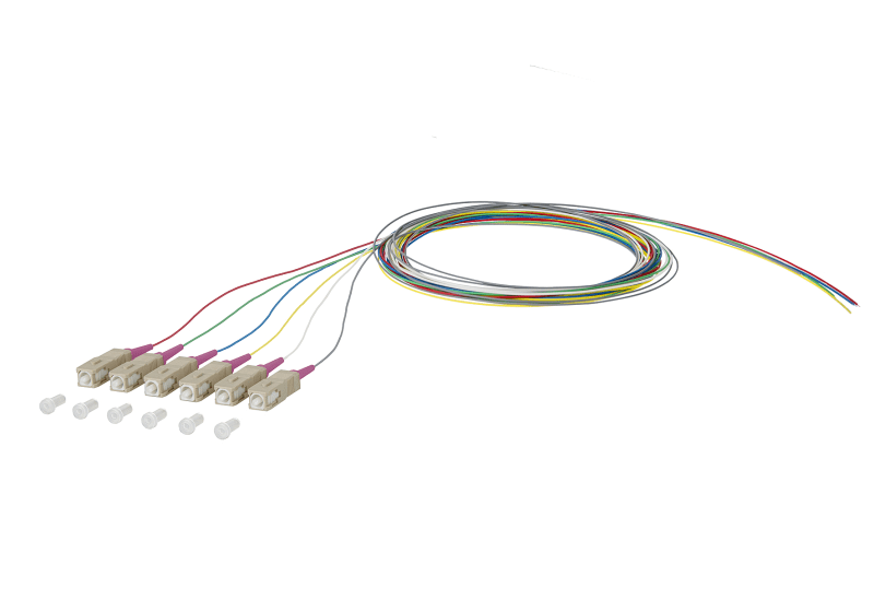 METZ CONNECT - OpDAT Pigtail SC-PC 0,9mm STB OM4 2m 6Frb/890842N1CO20-6